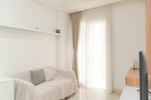 Living area - Good Choice And Homey 2Br At Signature Park Grande Apartment (Jakarta)