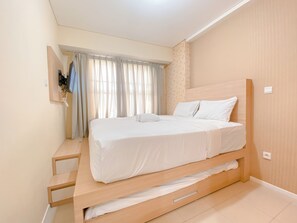 Interior - Minimalist 1Br Apartment Parahyangan Residence (Bandung)