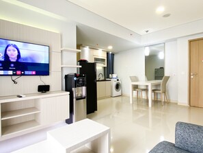 Living area - Best Deal And Cozy 3Br Meikarta Apartment (Cikarang)