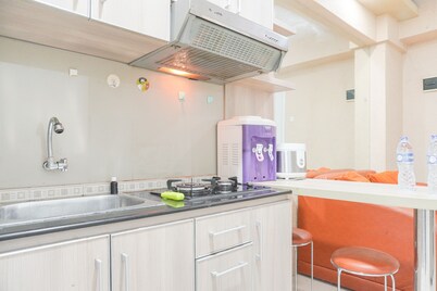 Good Deal And Relaxing 2Br Green Pramuka City Apartment