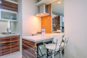 Interior - Modern And Homey 1Br At Tamansari Semanggi Apartment (Jakarta)