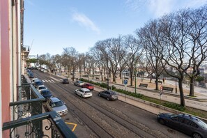 Blick von der Unterkunft