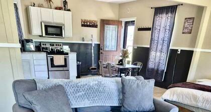 Ant’s Riverfront Studio Cabin w/ Best View & Yard!