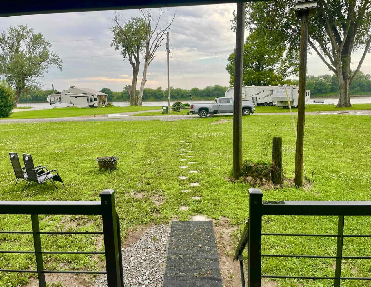 Overnatningsstedets område