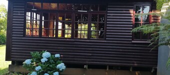 Enjoy the beauty of nature, see the mountain view when standing outside.