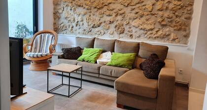 Cal PaĂł, Casa Rural Para 8 Personas, Ideal Para Familias, Patio con Barbacoa