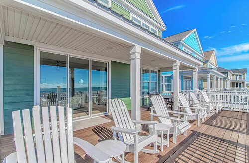 True beachfront home - just steps away from the Surfside Pier