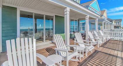 True beachfront home - just steps away from the Surfside Pier