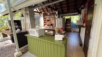 Espaço de cozinha compartilhada