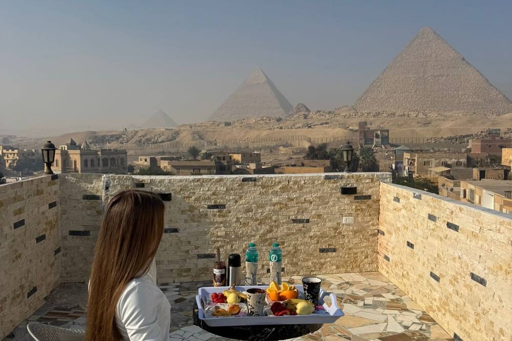 sultan pyramids view