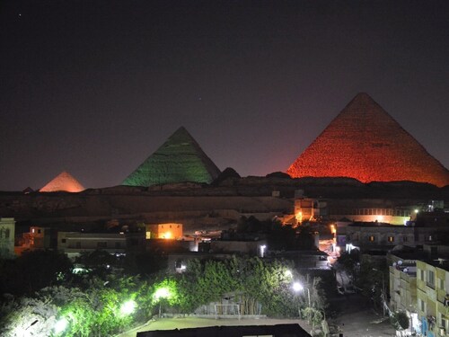 sultan pyramids view