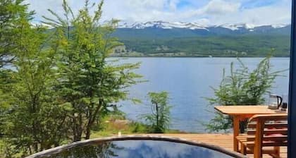 Beachfront Cabin & Bathtub
