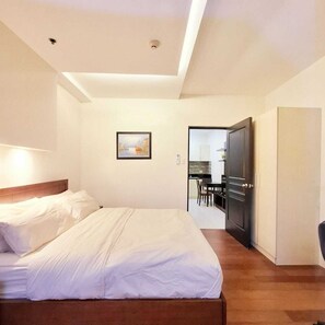 Deluxe-Apartment, 1 Schlafzimmer, Klimaanlage, Meerblick