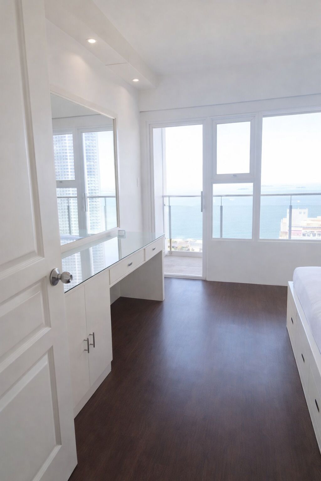 Appartement Exécutif, 1 chambre, climatisation, vue océan | Draps en coton égyptien, literie de qualité supérieure