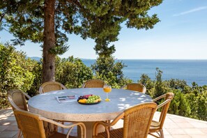 Outdoor dining - Villa Two Martinis with Pool (Potomje)