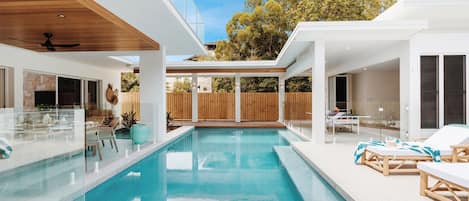 Piscine chauffée