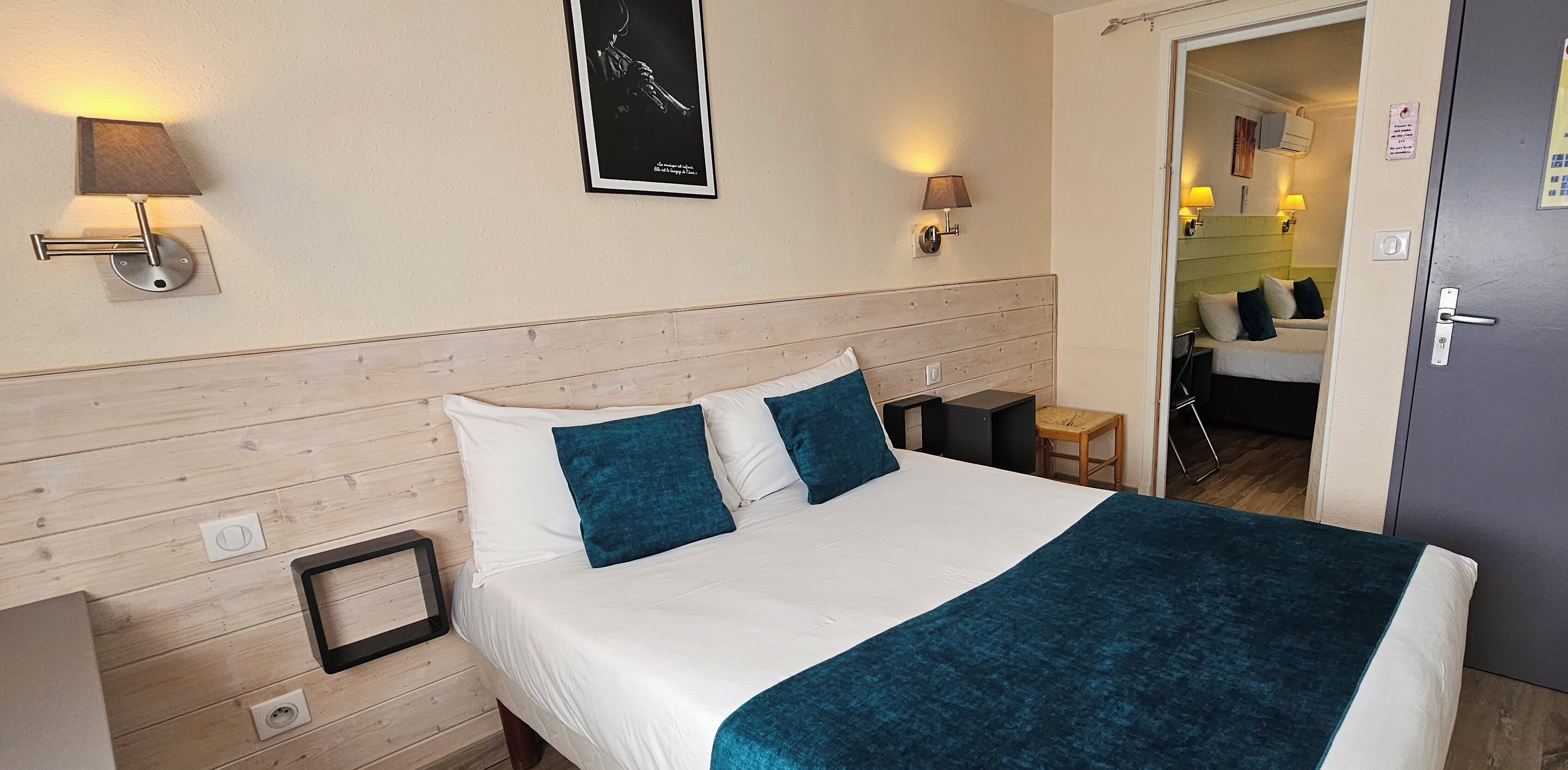 Familien-Doppelzimmer, Mehrere Betten