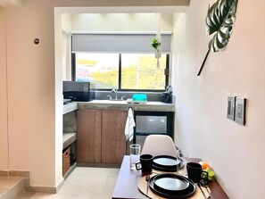 Familiestudio | Eget tekjøkken