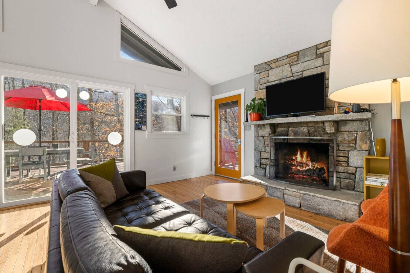 TV, peis og stereoanlegg