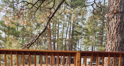 Spacious Mountain Retreat with Decks & Hot Tub in Kachina Village!