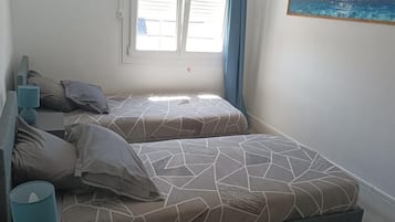 3 bedrooms, travel crib, free WiFi