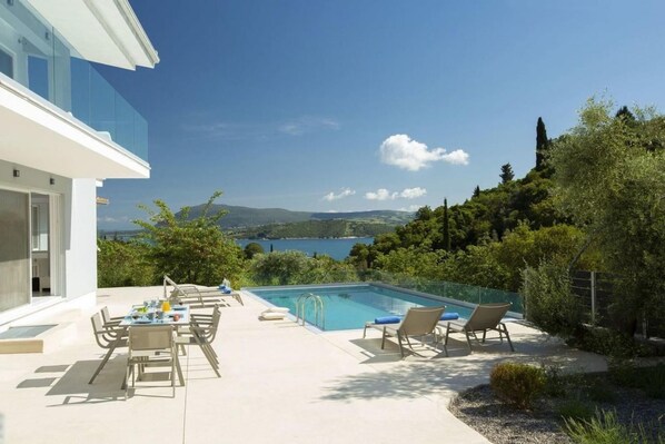 Villa, Smoking | 8 bedrooms - Villas Harriet - With Sea View and Near the sea (Lefkada)