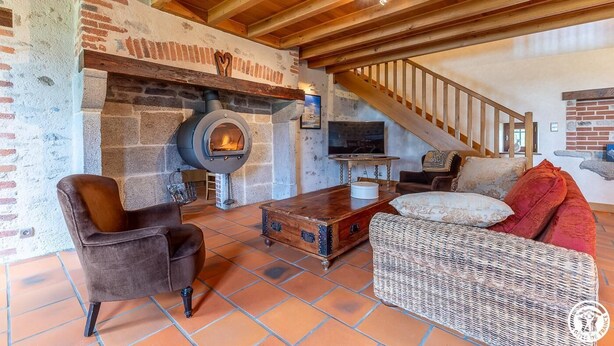 Living area - La Maison de Marie - Condat-en-combraille (CONDAT EN COMBRAILLE)