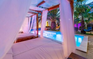 A heated pool - Gorgeous apartment in Sukosan (Sukosan)