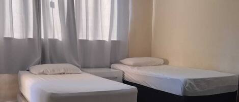 2 habitaciones, wifi y ropa de cama