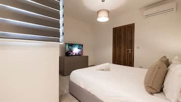 1 Schlafzimmer, Bügeleisen/Bügelbrett, kostenloses WLAN, Bettwäsche