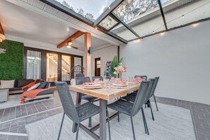 Restauration en plein air