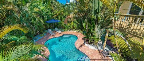 Una piscina climatizada