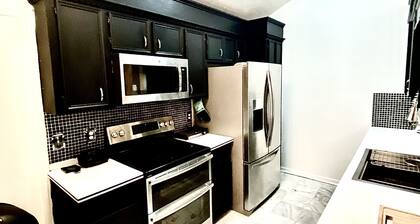 Parisian Marble Loft with a Garage off HWY55!
