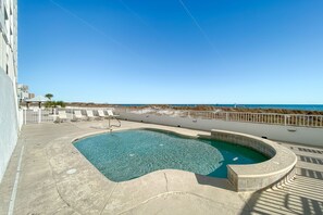 Indoor pool - Direct Beach Front, Amazing View, West End Corner Unit! (Orange Beach)
