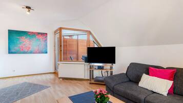 TV, table tennis, stereo