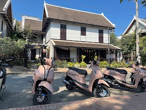 Mặt tiền nơi lưu trú
