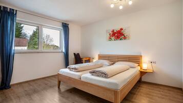 1 Schlafzimmer, kostenloses WLAN, Bettwäsche, Rollstuhlgeeignet