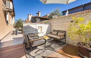 Terrace/patio - Awesome home in Pula with sauna (Pula)
