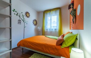 3 habitaciones, cuna de viaje, wifi gratis y ropa de cama