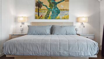 1 chambre, fer et planche à repasser, Wi-Fi, literie fournie