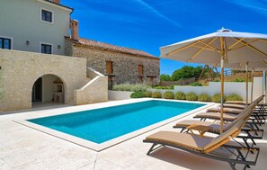 Una piscina climatizada