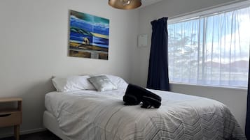 4 bedrooms, premium bedding, pillow-top beds, individually decorated