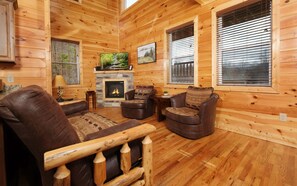 Fernseher, Kamin, Videospiele, Tischfußball