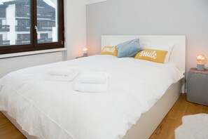 1 Schlafzimmer, kostenloses WLAN, Bettwäsche