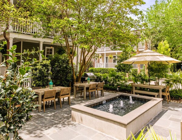 Udendørs spisemuligheder