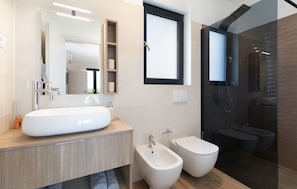 Shower, hair dryer