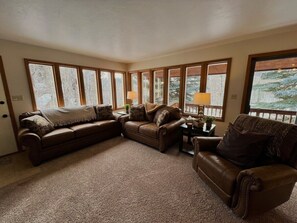 Televisio, takka, pöytäjalkapallopöytä, pöytätennispöytä