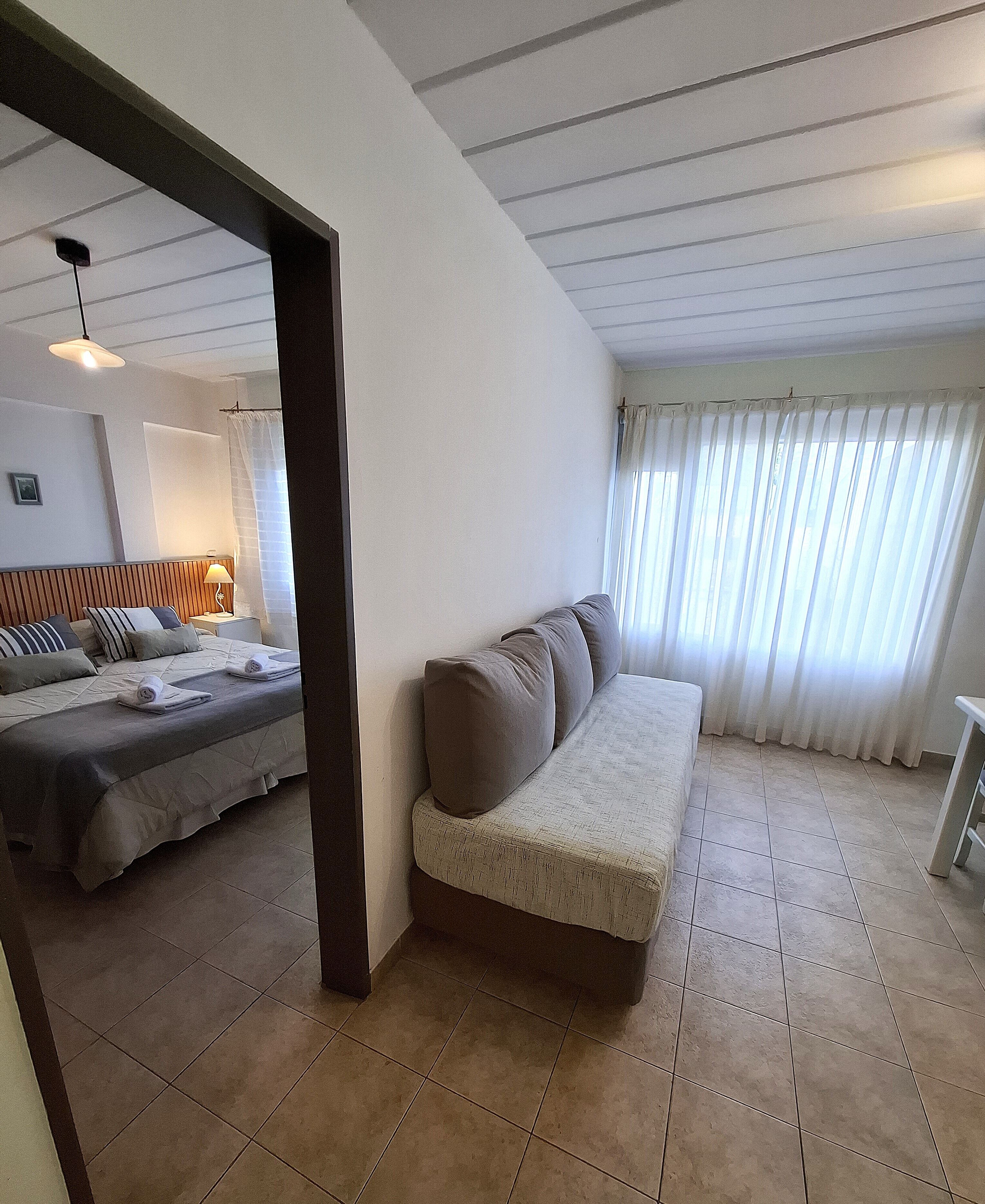 1 bedroom, travel crib, free WiFi, bed sheets