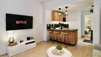 Smart TV, aparelho de som