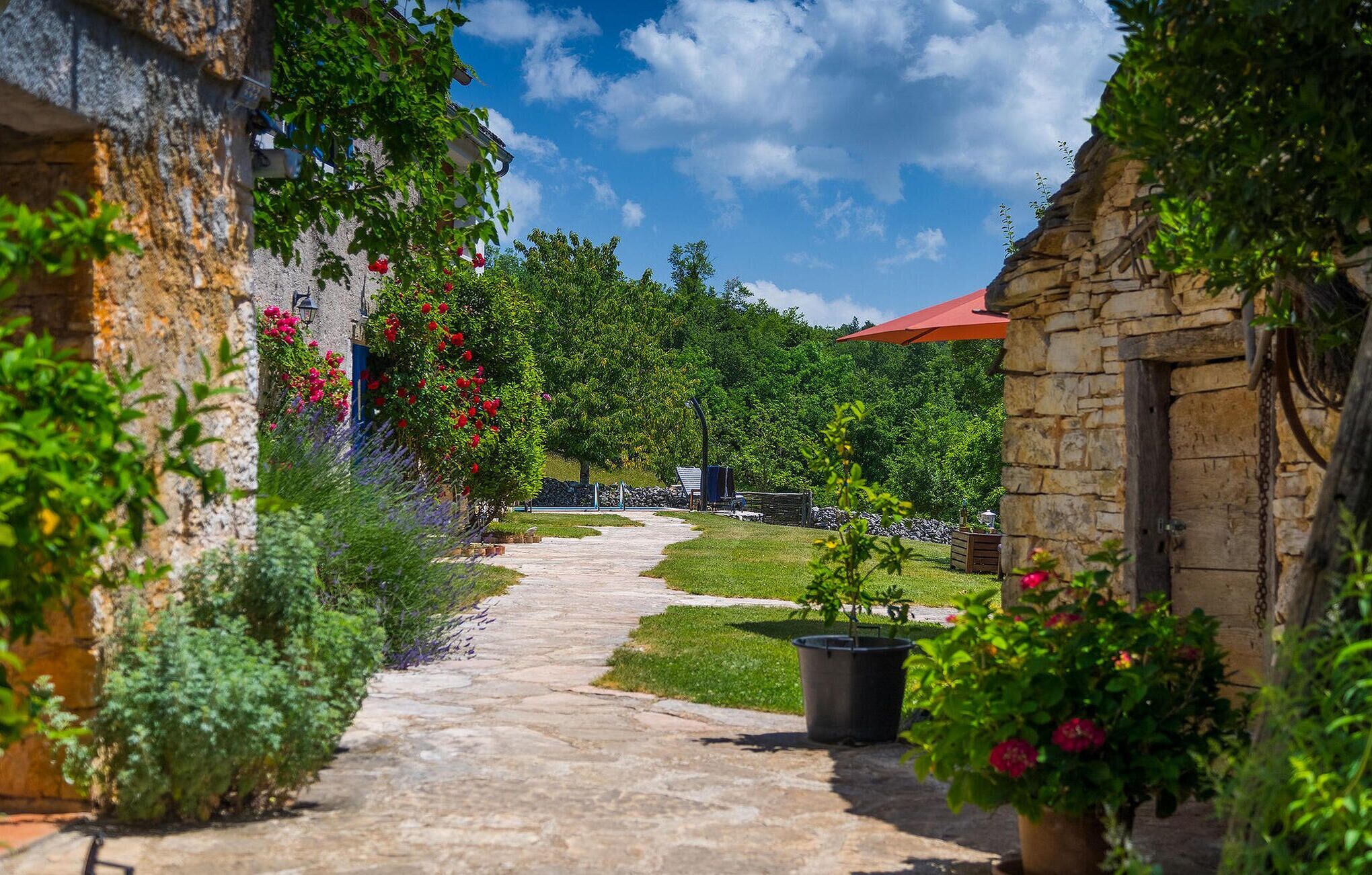 Terrein van de accommodatie